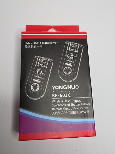 Yongnuo 603c trigger flash - yongnuo,