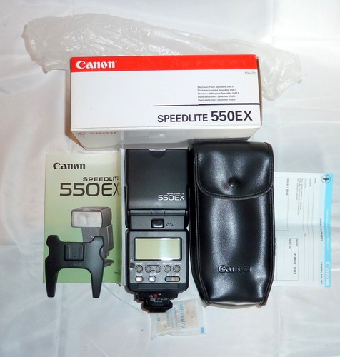 Canon speedlite 550ex - canon, flash