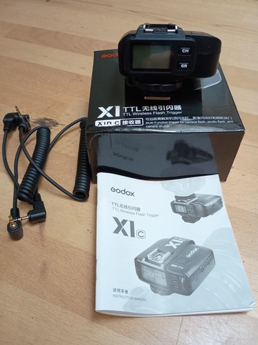 Godox x1r ttl trigger flash - ttl,